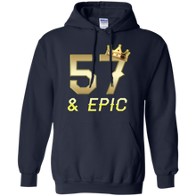 Load image into Gallery viewer, Epic 57th Birthday 57 Years Old Golden King Crown T-shirt For Men HA02 - epic-57th-birthday-57-years-old-golden-king-crown-t-shirt-for-men-ha02-vivianstorescom-5