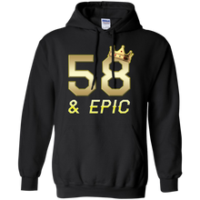 Load image into Gallery viewer, Epic 58th Birthday 58 Years Old Golden King Crown T-shirt For Men HA02 - epic-58th-birthday-58-years-old-golden-king-crown-t-shirt-for-men-ha02-vivianstorescom-4
