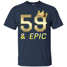 Load image into Gallery viewer, Epic 59th Birthday 59 Years Old Golden King Crown T-shirt For Men HA02 - epic-59th-birthday-59-years-old-golden-king-crown-t-shirt-for-men-ha02-vivianstorescom-3
