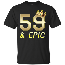 Load image into Gallery viewer, Epic 59th Birthday 59 Years Old Golden King Crown T-shirt For Men HA02 - epic-59th-birthday-59-years-old-golden-king-crown-t-shirt-for-men-ha02-vivianstorescom