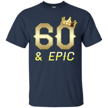 Load image into Gallery viewer, Epic 60th Birthday 60 Years Old Golden King Crown T-shirt For Men HA02 - epic-60th-birthday-60-years-old-golden-king-crown-t-shirt-for-men-ha02-vivianstorescom-3