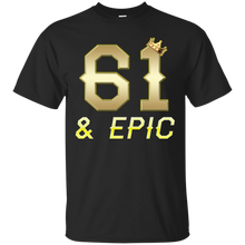 Load image into Gallery viewer, Epic 61st Birthday 61 Years Old Golden King Crown T-shirt For Men HA02 - epic-61st-birthday-61-years-old-golden-king-crown-t-shirt-for-men-ha02-vivianstorescom
