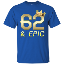 Load image into Gallery viewer, Epic 62nd Birthday 62 Years Old Golden King Crown T-shirt For Men HA02 - epic-62nd-birthday-62-years-old-golden-king-crown-t-shirt-for-men-ha02-vivianstorescom-2