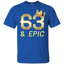 Load image into Gallery viewer, Epic 63rd Birthday 63 Years Old Golden King Crown T-shirt For Men HA02 - epic-63rd-birthday-63-years-old-golden-king-crown-t-shirt-for-men-ha02-vivianstorescom-2