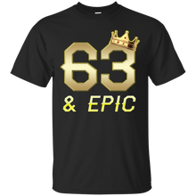 Load image into Gallery viewer, Epic 63rd Birthday 63 Years Old Golden King Crown T-shirt For Men HA02 - epic-63rd-birthday-63-years-old-golden-king-crown-t-shirt-for-men-ha02-vivianstorescom
