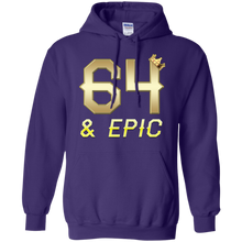 Load image into Gallery viewer, Epic 64th Birthday 64 Years Old Golden King Crown T-shirt For Men HA02 - epic-64th-birthday-64-years-old-golden-king-crown-t-shirt-for-men-ha02-vivianstorescom-6