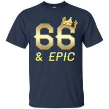 Load image into Gallery viewer, Epic 66th Birthday 66 Years Old Golden King Crown T-shirt For Men HA02 - epic-66th-birthday-66-years-old-golden-king-crown-t-shirt-for-men-ha02-vivianstorescom-3