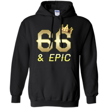 Load image into Gallery viewer, Epic 66th Birthday 66 Years Old Golden King Crown T-shirt For Men HA02 - epic-66th-birthday-66-years-old-golden-king-crown-t-shirt-for-men-ha02-vivianstorescom-4