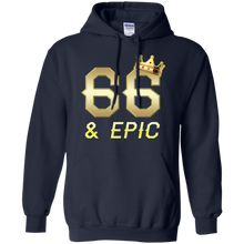 Load image into Gallery viewer, Epic 66th Birthday 66 Years Old Golden King Crown T-shirt For Men HA02 - epic-66th-birthday-66-years-old-golden-king-crown-t-shirt-for-men-ha02-vivianstorescom-5