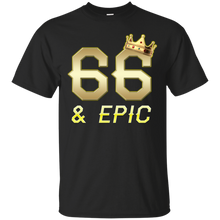 Load image into Gallery viewer, Epic 66th Birthday 66 Years Old Golden King Crown T-shirt For Men HA02 - epic-66th-birthday-66-years-old-golden-king-crown-t-shirt-for-men-ha02-vivianstorescom