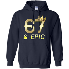 Load image into Gallery viewer, Epic 67th Birthday 67 Years Old Golden King Crown T-shirt For Men HA02 - epic-67th-birthday-67-years-old-golden-king-crown-t-shirt-for-men-ha02-vivianstorescom-5