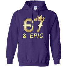 Load image into Gallery viewer, Epic 67th Birthday 67 Years Old Golden King Crown T-shirt For Men HA02 - epic-67th-birthday-67-years-old-golden-king-crown-t-shirt-for-men-ha02-vivianstorescom-6
