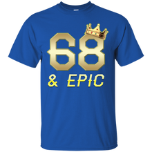 Load image into Gallery viewer, Epic 68th Birthday 68 Years Old Golden King Crown T-shirt For Men HA02 - epic-68th-birthday-68-years-old-golden-king-crown-t-shirt-for-men-ha02-vivianstorescom-2