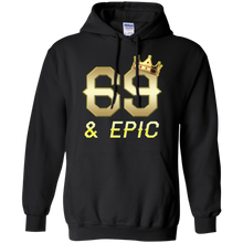 Load image into Gallery viewer, Epic 69th Birthday 69 Years Old Golden King Crown T-shirt For Men HA02 - epic-69th-birthday-69-years-old-golden-king-crown-t-shirt-for-men-ha02-vivianstorescom-4