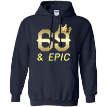 Load image into Gallery viewer, Epic 69th Birthday 69 Years Old Golden King Crown T-shirt For Men HA02 - epic-69th-birthday-69-years-old-golden-king-crown-t-shirt-for-men-ha02-vivianstorescom-5