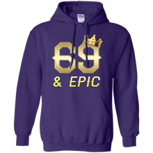 Load image into Gallery viewer, Epic 69th Birthday 69 Years Old Golden King Crown T-shirt For Men HA02 - epic-69th-birthday-69-years-old-golden-king-crown-t-shirt-for-men-ha02-vivianstorescom-6