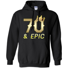 Load image into Gallery viewer, Epic 70th Birthday 70 Years Old Golden King Crown T-shirt For Men HA02 - epic-70th-birthday-70-years-old-golden-king-crown-t-shirt-for-men-ha02-vivianstorescom-4