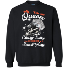 Load image into Gallery viewer, Falcons Queen Classy Sassy And A Bit Smart Assy Shirt KA01 - falcons-queen-classy-sassy-and-a-bit-smart-assy-shirt-ka01-vivianstorescom-5