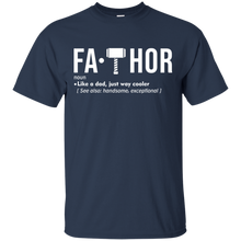 Load image into Gallery viewer, Fathor Like A Dad Just Way Cooler Shirt For Fathers Day Funny Gift Idea VA02 - fathor-like-a-dad-just-way-cooler-shirt-for-fathers-day-funny-gift-idea-va02-vivianstorescom-2
