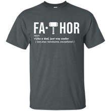 Load image into Gallery viewer, Fathor Like A Dad Just Way Cooler Shirt For Fathers Day Funny Gift Idea VA02 - fathor-like-a-dad-just-way-cooler-shirt-for-fathers-day-funny-gift-idea-va02-vivianstorescom-3