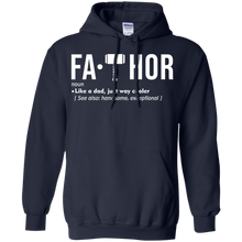 Load image into Gallery viewer, Fathor Like A Dad Just Way Cooler Shirt For Fathers Day Funny Gift Idea VA02 - fathor-like-a-dad-just-way-cooler-shirt-for-fathers-day-funny-gift-idea-va02-vivianstorescom-5