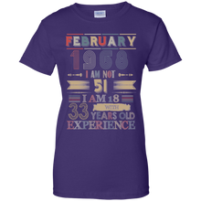 Load image into Gallery viewer, February 1968 Vintage I Am Not 51 I Am 18 With 33 Years Experience Shirt LT01 - february-1968-vintage-i-am-not-51-i-am-18-with-33-years-experience-shirt-lt01-vivianstorescom-8