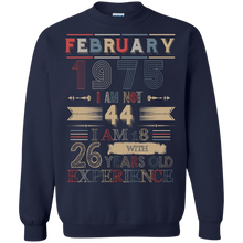 Load image into Gallery viewer, February 1975 Vintage I Am Not 44 I Am 18 With 26 Years Experience Shirt LT01 - february-1975-vintage-i-am-not-44-i-am-18-with-26-years-experience-shirt-lt01-vivianstorescom-6