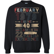 Load image into Gallery viewer, February 1979 Vintage I Am Not 40 I Am 18 With 22 Years Experience Shirt LT01 - february-1979-vintage-i-am-not-40-i-am-18-with-22-years-experience-shirt-lt01-vivianstorescom-5