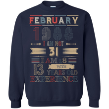 Load image into Gallery viewer, February 1988 Vintage I Am Not 31 I Am 18 With 13 Years Experience Shirt LT01 - february-1988-vintage-i-am-not-31-i-am-18-with-13-years-experience-shirt-lt01-vivianstorescom-6