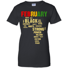 Load image into Gallery viewer, February Afro Color Words African Birthday Shirt HT01 - february-afro-color-words-african-birthday-shirt-ht01-vivianstorescom-8