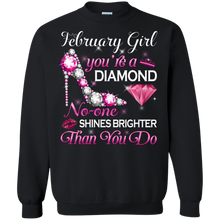 Load image into Gallery viewer, February Girl No One Shines Brighter Than You Do Shirt HA01 - february-girl-no-one-shines-brighter-than-you-do-shirt-ha01-vivianstorescom-5