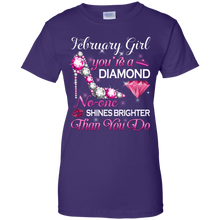 Load image into Gallery viewer, February Girl No One Shines Brighter Than You Do Shirt HA01 - february-girl-no-one-shines-brighter-than-you-do-shirt-ha01-vivianstorescom-8