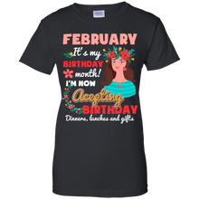Load image into Gallery viewer, February It's My Birthday Month I'm Now Accepting Shirt HT01 - february-its-my-birthday-month-im-now-accepting-shirt-ht01-vivianstorescom-7