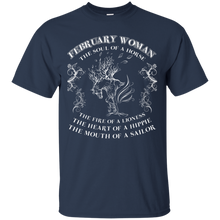 Load image into Gallery viewer, February Woman The Soul Of A Horse Art Shirt LT01 - february-woman-the-soul-of-a-horse-art-shirt-lt01-vivianstorescom-2