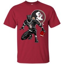 Load image into Gallery viewer, Florida State Seminoles Football Black Panther T-Shirt - florida-state-seminoles-football-black-panther-t-shirt-vivianstorescom-2