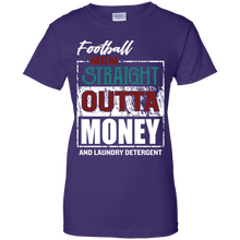 Load image into Gallery viewer, Football Mom Straight Outta Money And Laundry Detergent Shirt KA01 - football-mom-straight-outta-money-and-laundry-detergent-shirt-ka01-vivianstorescom-10
