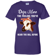 Load image into Gallery viewer, Funny Cow Deja Moo the Feeling You're Farmer Shirt VA01 - funny-cow-deja-moo-the-feeling-youre-farmer-shirt-va01-vivianstorescom-10
