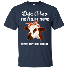 Load image into Gallery viewer, Funny Cow Deja Moo the Feeling You're Farmer Shirt VA01 - funny-cow-deja-moo-the-feeling-youre-farmer-shirt-va01-vivianstorescom-2