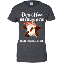 Load image into Gallery viewer, Funny Cow Deja Moo the Feeling You're Farmer Shirt VA01 - funny-cow-deja-moo-the-feeling-youre-farmer-shirt-va01-vivianstorescom-9