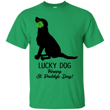 Load image into Gallery viewer, Funny Irish St. Patrick's Day Lucky Labrador Shirt VA01 - funny-irish-st-patricks-day-lucky-labrador-shirt-va01-vivianstorescom