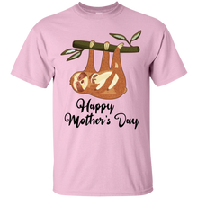 Load image into Gallery viewer, Funny Sloth Happy Mothers Day Shirt VA02 - funny-sloth-happy-mothers-day-shirt-va02-vivianstorescom-3