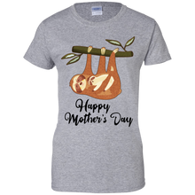 Load image into Gallery viewer, Funny Sloth Happy Mothers Day Shirt VA02 - funny-sloth-happy-mothers-day-shirt-va02-vivianstorescom-8