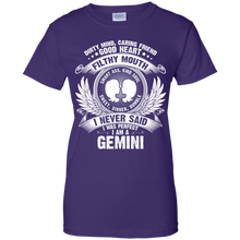 Load image into Gallery viewer, Gemini Perfect Birthday Dirty Mind, Good Heart Zodiac Tee HT01 - gemini-perfect-birthday-dirty-mind-good-heart-zodiac-tee-ht01-vivianstorescom-10