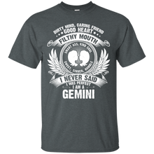 Load image into Gallery viewer, Gemini Perfect Birthday Dirty Mind, Good Heart Zodiac Tee HT01 - gemini-perfect-birthday-dirty-mind-good-heart-zodiac-tee-ht01-vivianstorescom-3