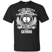Load image into Gallery viewer, Gemini Perfect Birthday Dirty Mind, Good Heart Zodiac Tee HT01 - gemini-perfect-birthday-dirty-mind-good-heart-zodiac-tee-ht01-vivianstorescom