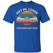 Load image into Gallery viewer, Get In, Loser We're Doing Butt Stuff UFO Vintage T-shirt LT01 - get-in-loser-were-doing-butt-stuff-ufo-vintage-t-shirt-lt01-vivianstorescom-3
