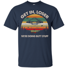 Load image into Gallery viewer, Get In, Loser We're Doing Butt Stuff UFO Vintage T-shirt LT01 - get-in-loser-were-doing-butt-stuff-ufo-vintage-t-shirt-lt01-vivianstorescom-4