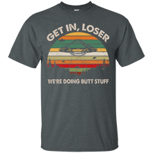 Load image into Gallery viewer, Get In, Loser We're Doing Butt Stuff UFO Vintage T-shirt LT01 - get-in-loser-were-doing-butt-stuff-ufo-vintage-t-shirt-lt01-vivianstorescom-5