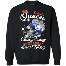 Load image into Gallery viewer, Giants Queen Classy Sassy And A Bit Smart Assy Shirt KA01 - giants-queen-classy-sassy-and-a-bit-smart-assy-shirt-ka01-vivianstorescom-5