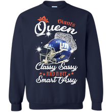 Load image into Gallery viewer, Giants Queen Classy Sassy And A Bit Smart Assy Shirt KA01 - giants-queen-classy-sassy-and-a-bit-smart-assy-shirt-ka01-vivianstorescom-6